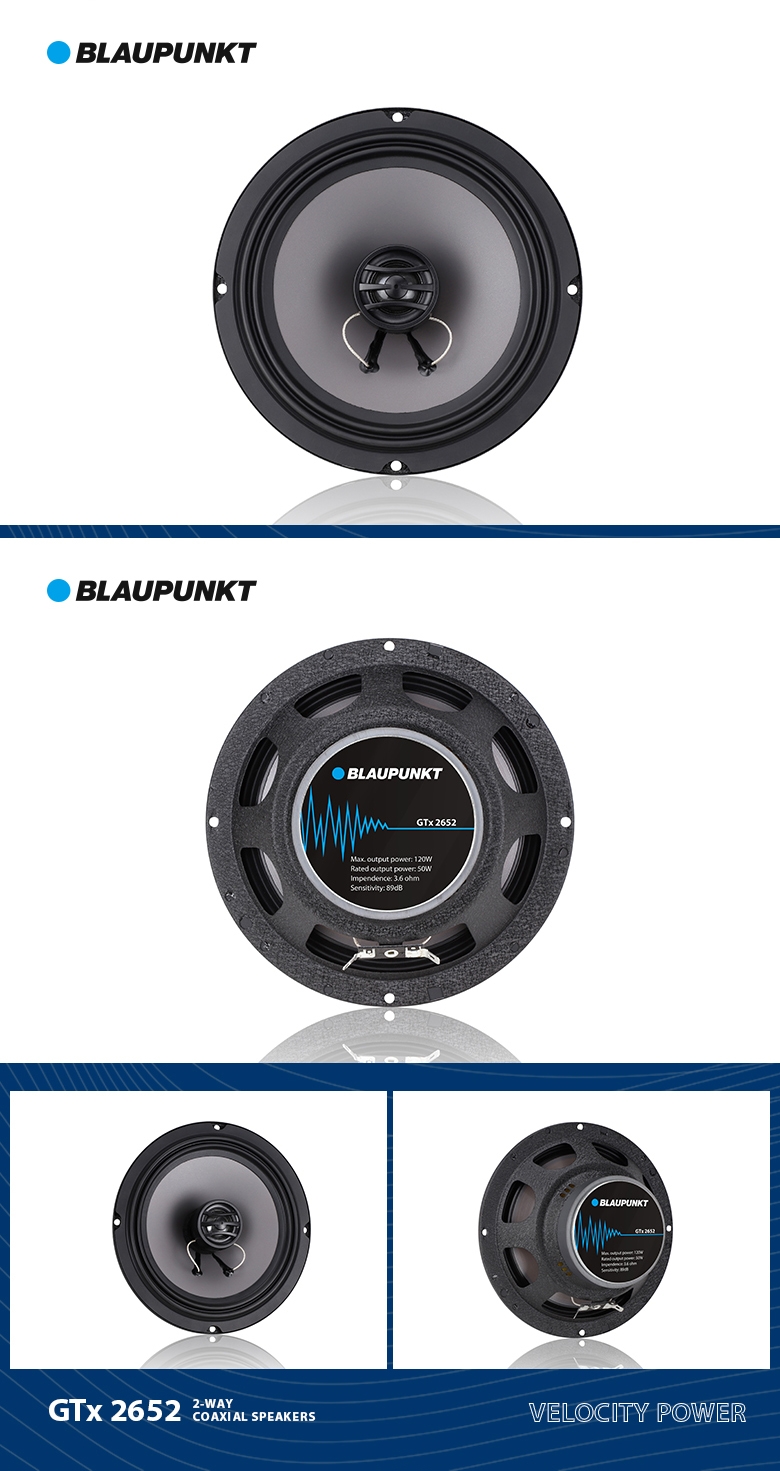 德國（藍寶BLAUPUNKT）GTx 2652 兩路衕軸喇叭